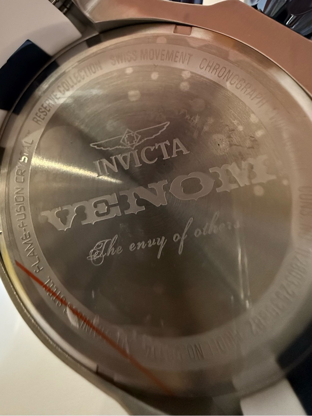 NWT Invicta Captain America Reserve Venom 32455 54mm Watch - Picture 6 of 7